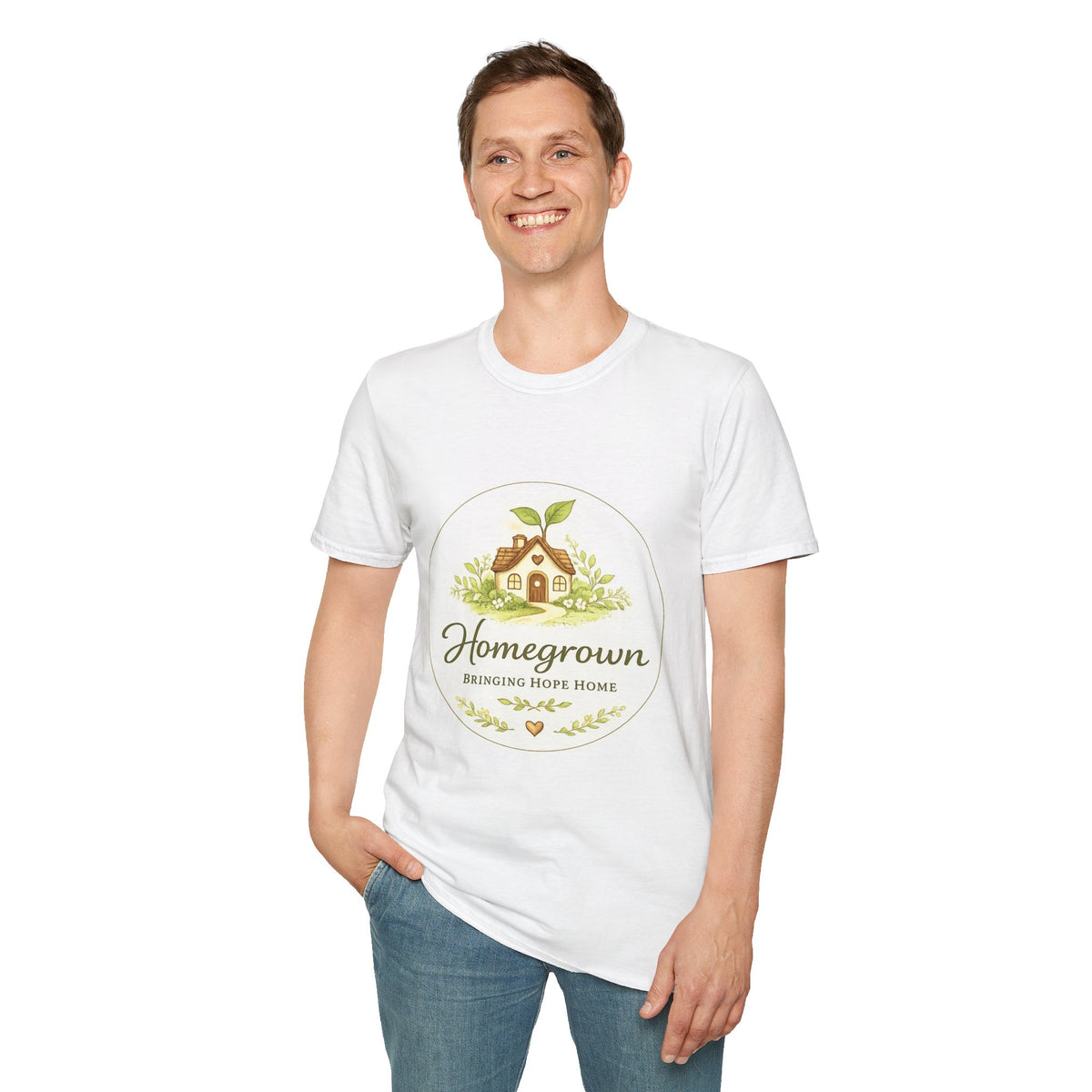 Homegrown Logo Unisex Softstyle T-Shirt