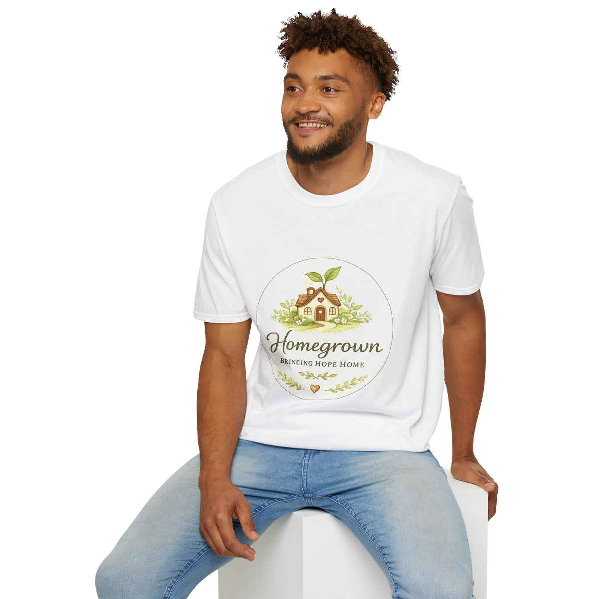 Homegrown Logo Unisex Softstyle T-Shirt