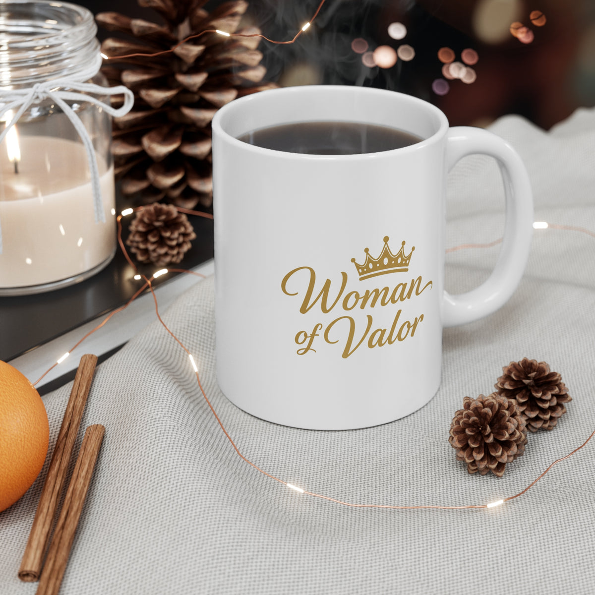 Woman of Valor Proverbs 31:10 11oz Mug